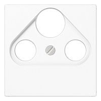 Лицевая панель Jung EcoProfi для 3-м. розетки TV+R+SAT белый картинка